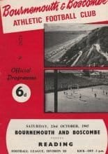 Bournemouth & Boscombe Athletic v Reading  23-Oct-1965