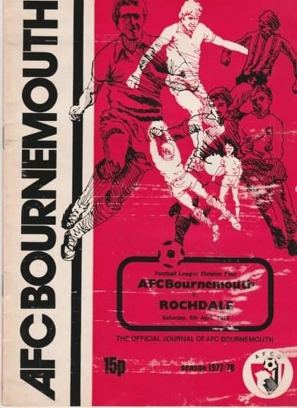 AFC Bournemouth v Rochdale 08-Apr-1978