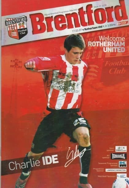 Brentford v Rotherham United 17-Mar-2007