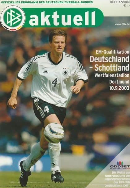 Germany v Scotland 10-Sep-2003