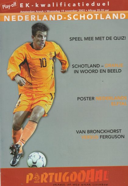 Holland v Scotland  19-Nov-2003
