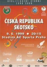 Czech Republic v Scotland  09-Jun-1999