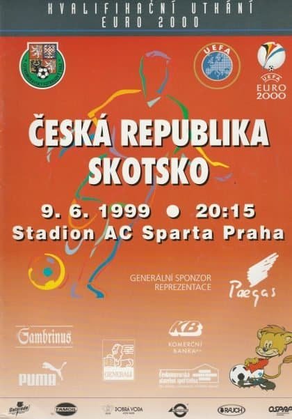 Czech Republic v Scotland  09-Jun-1999