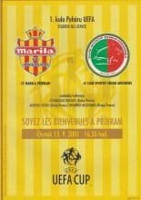 Marila Příbram v Sedan 13-Sep-2001