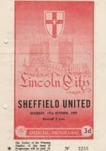 Lincoln City v Sheffield United 17-Oct-1959