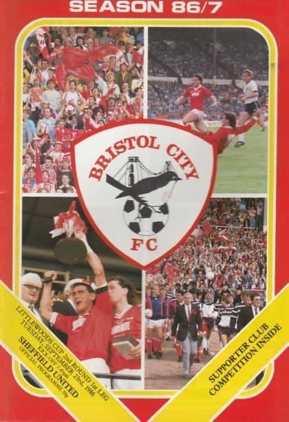 Bristol City v Sheffield United 23-Sep-1986