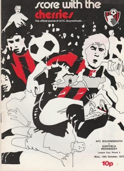 AFC Bournemouth v Sheffield Wednesday  10-Oct-1973