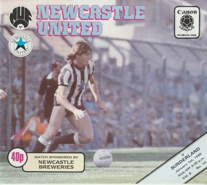 Newcastle United v Sunderland  01-Jan-1985