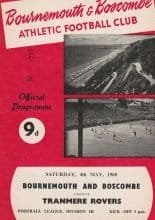 AFC Bournemouth v Tranmere Rovers  04-May-1968