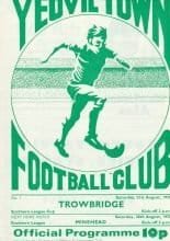 Yeovil Town v Trowbridge Town 21-Aug-1976