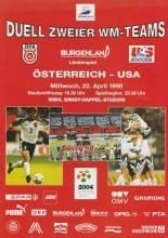 Austria v USA 22-Apr-1998