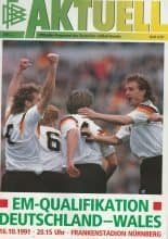 Germany v Wales 16-Oct-1991