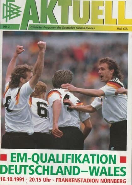 Germany v Wales 16-Oct-1991