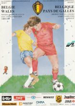 Belgium v Wales  27-Mar-1991