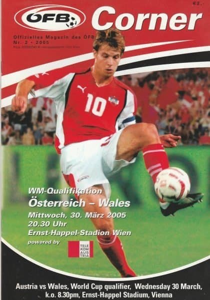 Austria v Wales 30-Mar-2005