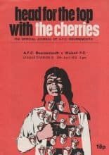 AFC Bournemouth v Walsall 20-Apr-1973
