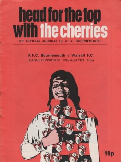 AFC Bournemouth v Walsall 20-Apr-1973