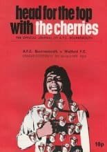 AFC Bournemouth v Watford  06-Jan-1973