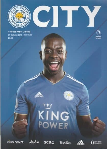 Leicester City v West Ham United 27-Oct-2018