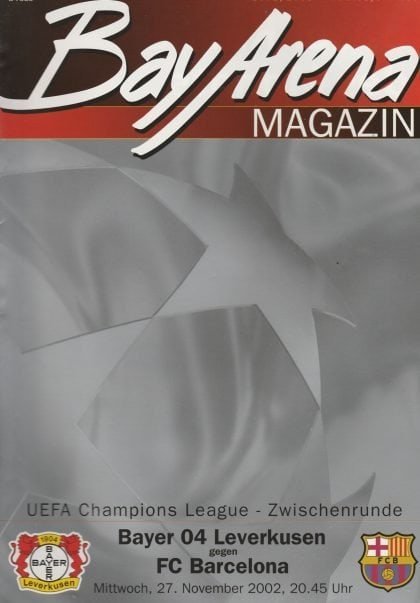 Bayer 04 Leverkusen v Barcelona 27-Nov-2002