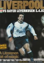 Liverpool v Bayer Leverkusen  03-Apr-2002