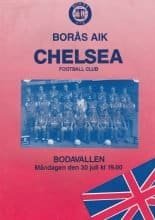 Borås AIK v Chelsea  30-Jul-1990