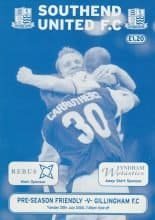 Southend United v Gillingham  25-Jul-2000