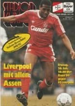 Bayer 04 Leverkusen v Liverpool  26-Jul-1991