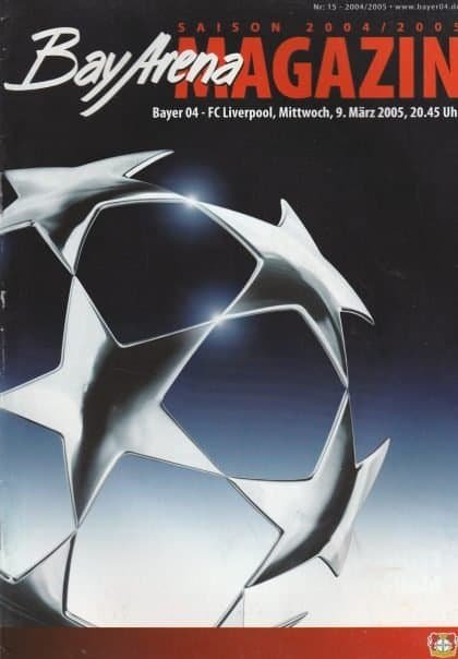 Bayer 04 Leverkusen v Liverpool  09-Mar-2005