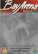 Bayer 04 Leverkusen v Newcastle United 18-Feb-2003