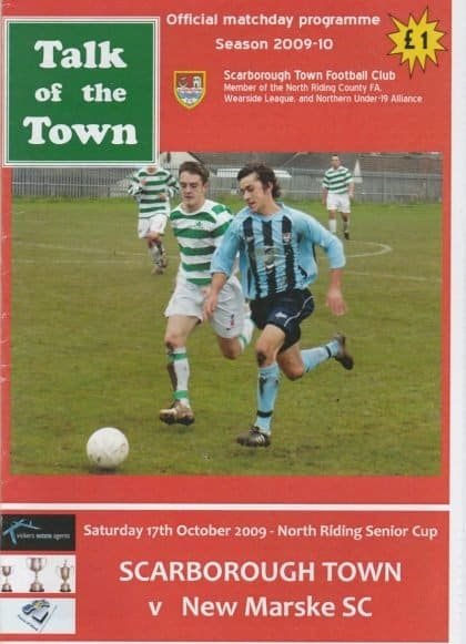 Scarborough Town v New Marske SC  17-Oct-2009