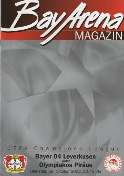 Bayer 04 Leverkusen v Olympique Lyon  31-Oct-2001