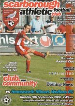 Scarborough Athletic v Hemsworth Miners Welfare  09-Sep-2008