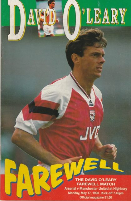 Arsenal v Manchester United 17-May-1993