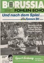 Borussia Monchengladbach v Glasgow Rangers 10-Dec-1986