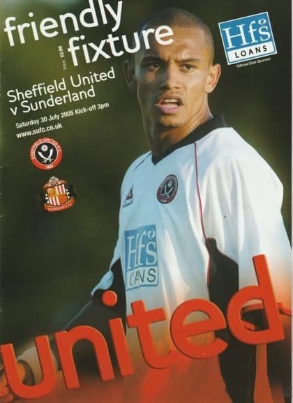 Sheffield United v Sunderland 30-Jul-2005