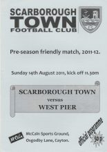 Scarborough Town v West Pier  14-Aug-2011