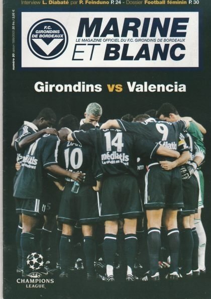 Girondins Bordeaux v Valencia 15-Mar-2000