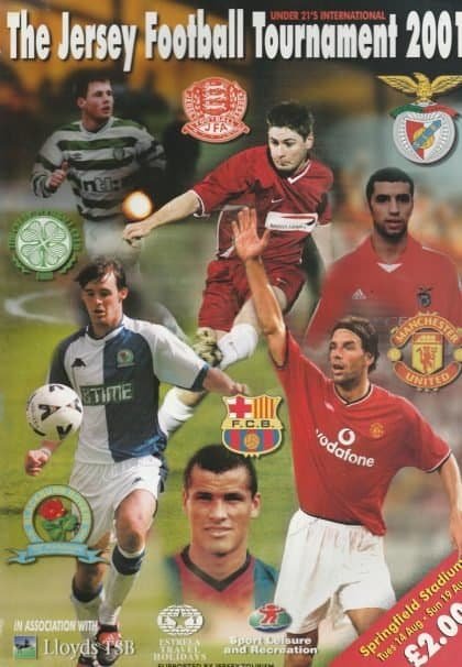 Jersey Football Tournament 2001 - U21'S  14/19-Aug-2001