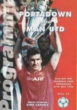 Portadown v Manchester United  27-Jul-1996