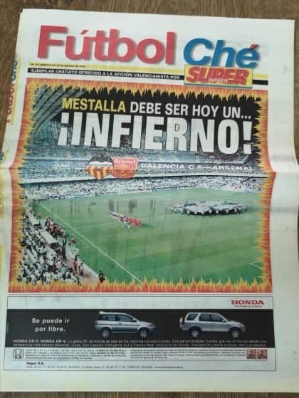 Valencia v Arsenal 19-Mar-2003