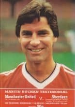 Aberdeen v Manchester United 17-Aug-1983