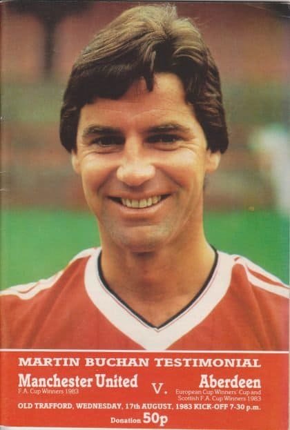 Aberdeen v Manchester United 17-Aug-1983