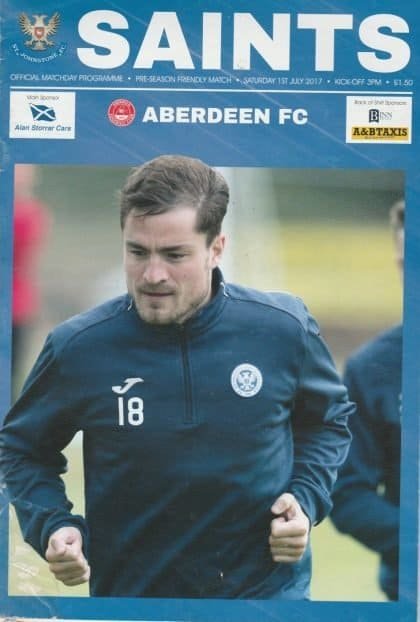 St Johnstone v Aberdeen 01-Jul-2017