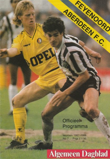 Feyenoord v Aberdeen  21-Oct-1987