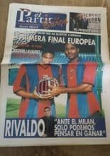 Barcelona v AC Milan 29-Sep-2000