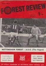 Nottingham Forest v ADO Hague   14-Apr-1970