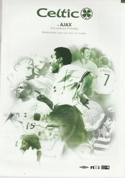 Glasgow Celtic v Ajax Amsterdam 24-Jul-2002