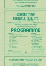 Ashford Town v Andover 22-Nov-1980