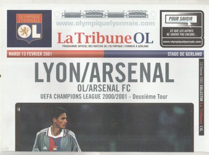 Olympique Lyonnais v Arsenal 13-Feb-2001